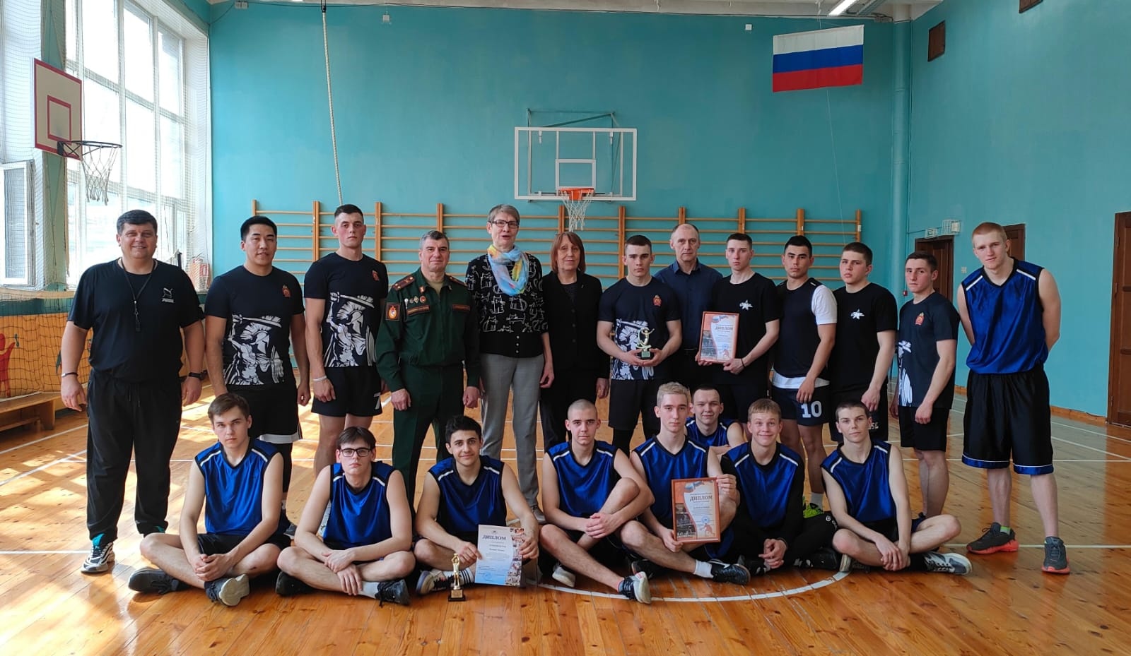Матчевая встреча по баскетболу с участием ветеранов золотого состава «Динамо»
